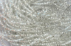 Silver Lined - clear (SILVER) Czech 11/0 Seed Beads